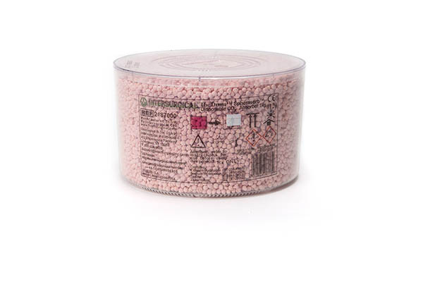 De Drum Spherasorb™ 1.0kg, roze naar wit kleurverandering