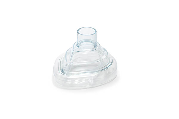 Economy anesthesiemasker voor kinderen, zonder haakring, maat 2