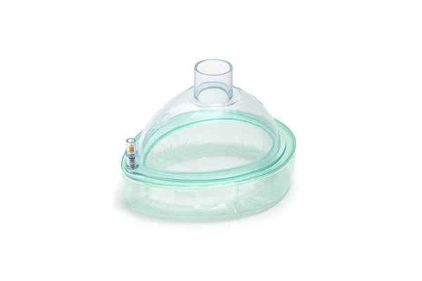 Anesthesiemasker met vanillegeur voor extra groot volwassenen, zonder haakring, maat 6