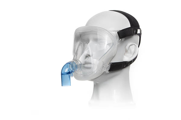 FitMax™ CPAP Total Face Gezichtsmasker met non-vented hoekstuk en hoofdband, medium