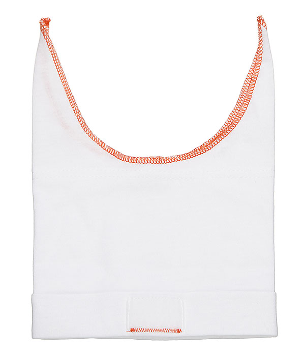 nFlow™ CosyFit, oranje mutsje, maat 7 (36 - 38 cm)