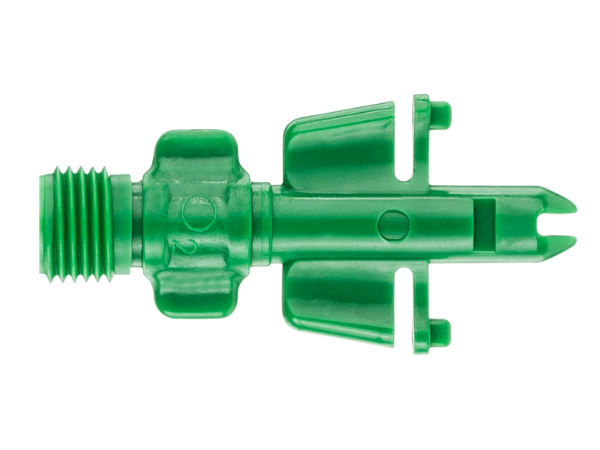 Quik-Connect™ Ohmeda-gasfitting, groen