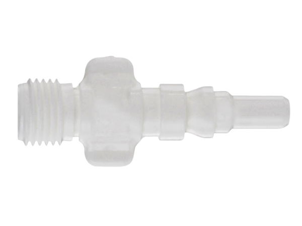 Quik-Connect™ AGA-gasfitting, wit