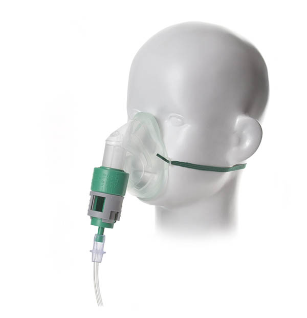 MultiOx™, Intersurgical EcoLite™ masker set voor kinderen met instelbare venturi en 1.8m slang
