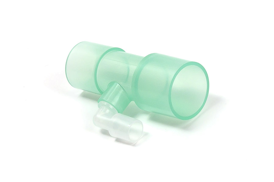 Rechte connector 22M-22F + 10mm elleboogje