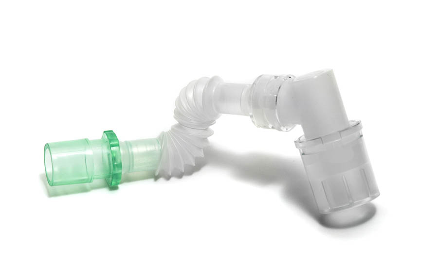 Superset™ uitrekbaar verbindingsstuk 15M-22M/15F draaibaar hoekstuk en dubbele flip top dop,  ≥0,049m-0,10m