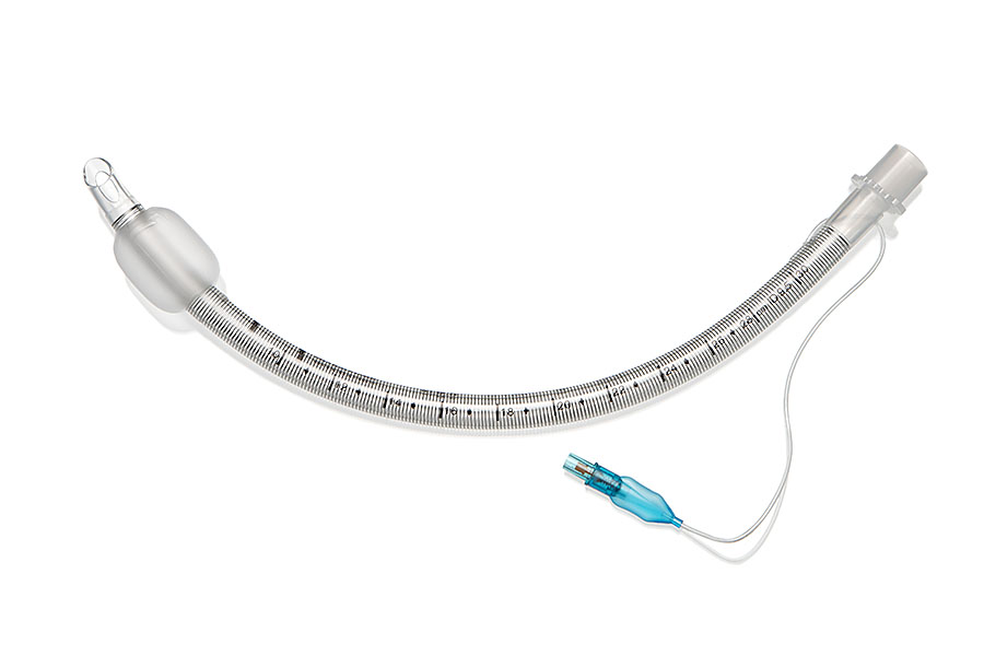Gewapende endotracheale InterTube™ met High Volume Low Pressure (HVLP) cuff, maat 9.5, DEHP vrij