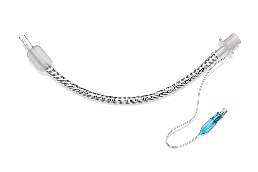Gewapende endotracheale InterTube™ met High Volume Low Pressure (HVLP) cuff, maat 6.0, DEHP vrij