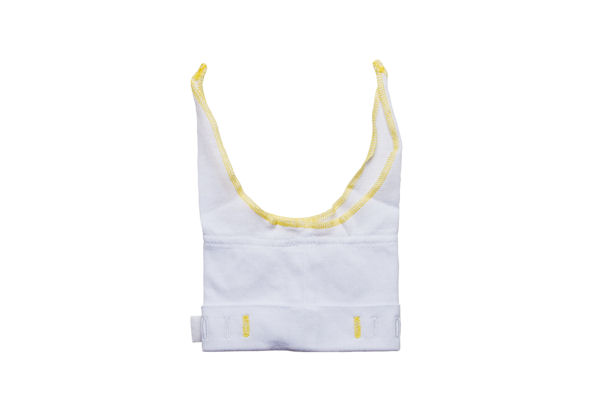 nFlow™ geel mutsje, maat 2 (26 - 28 cm)