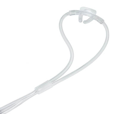 Sentri™ zuurstofbril voor volwassenen met CO2 monitorlijn en zuurstofslang van 2.1m