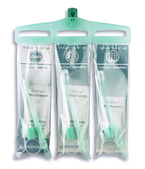 OroCare™ 24 uur dagset inclusief mondwater met chloorhexidine – q8
