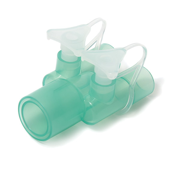 15mm Parallel Y-Stuk 22M/15F + 7.6mm poorten